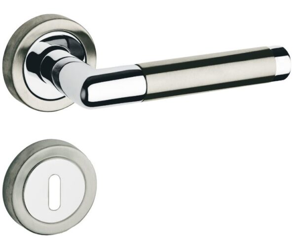 Economic kvaka na rozeti 004, inox bicolor - Image 2