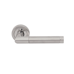 Economic kvaka na rozeti 004, inox bicolor