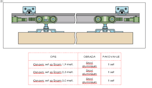 Osnovni set 80kg sa štipaljkom - Image 2