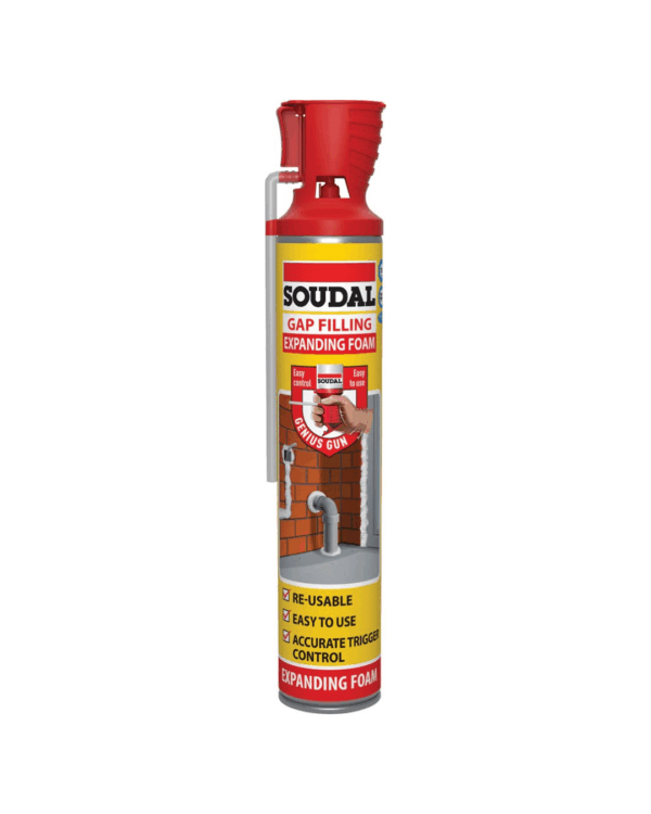 Soudal ručna PU pena sa cevčicom Genius Gun 750ml